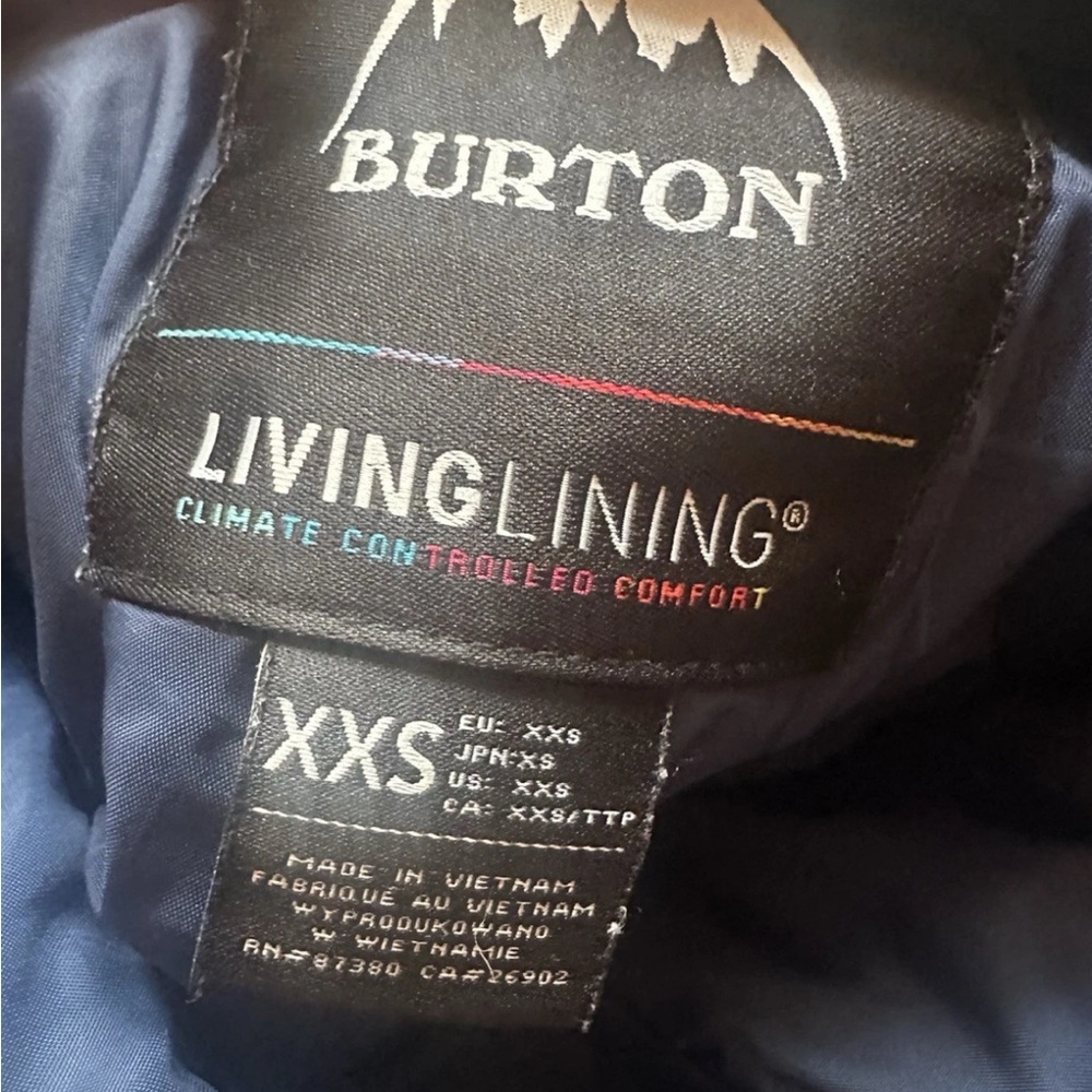 Men's Burton Covert Insulated Pants Color Denim